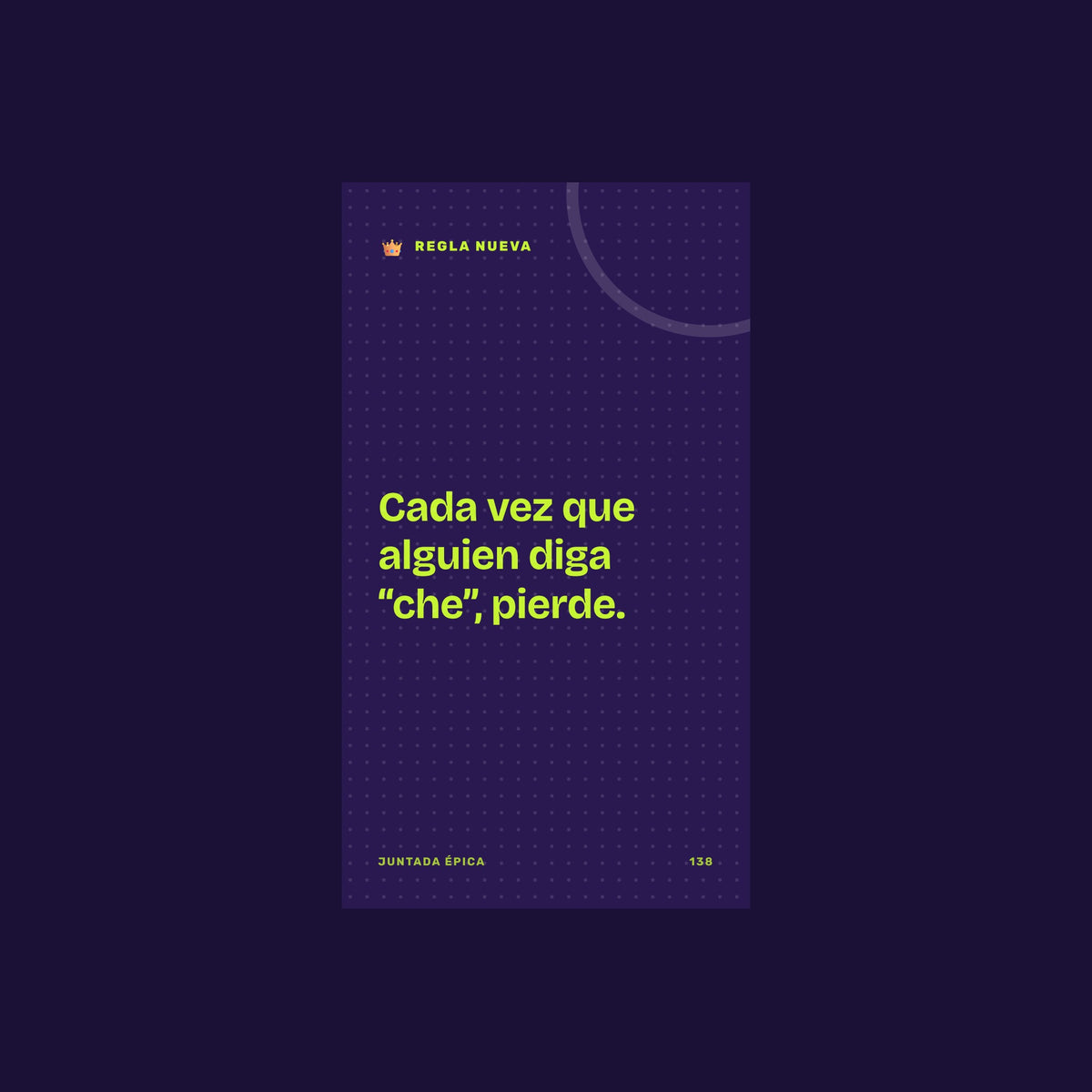Juegos para la previa: mazo de 153 cartas