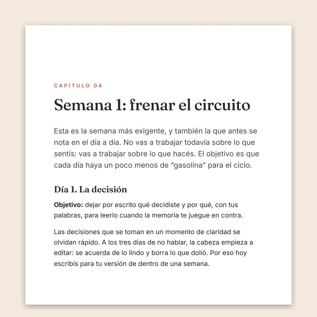 Dependencia emocional: método de 21 días