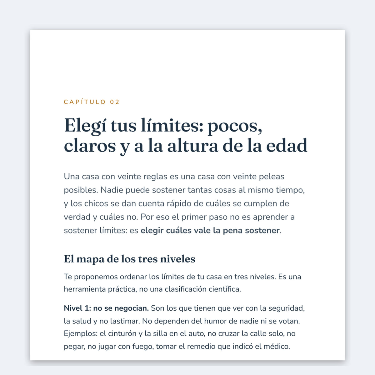 Límites sin castigos: que te escuchen sin gritar