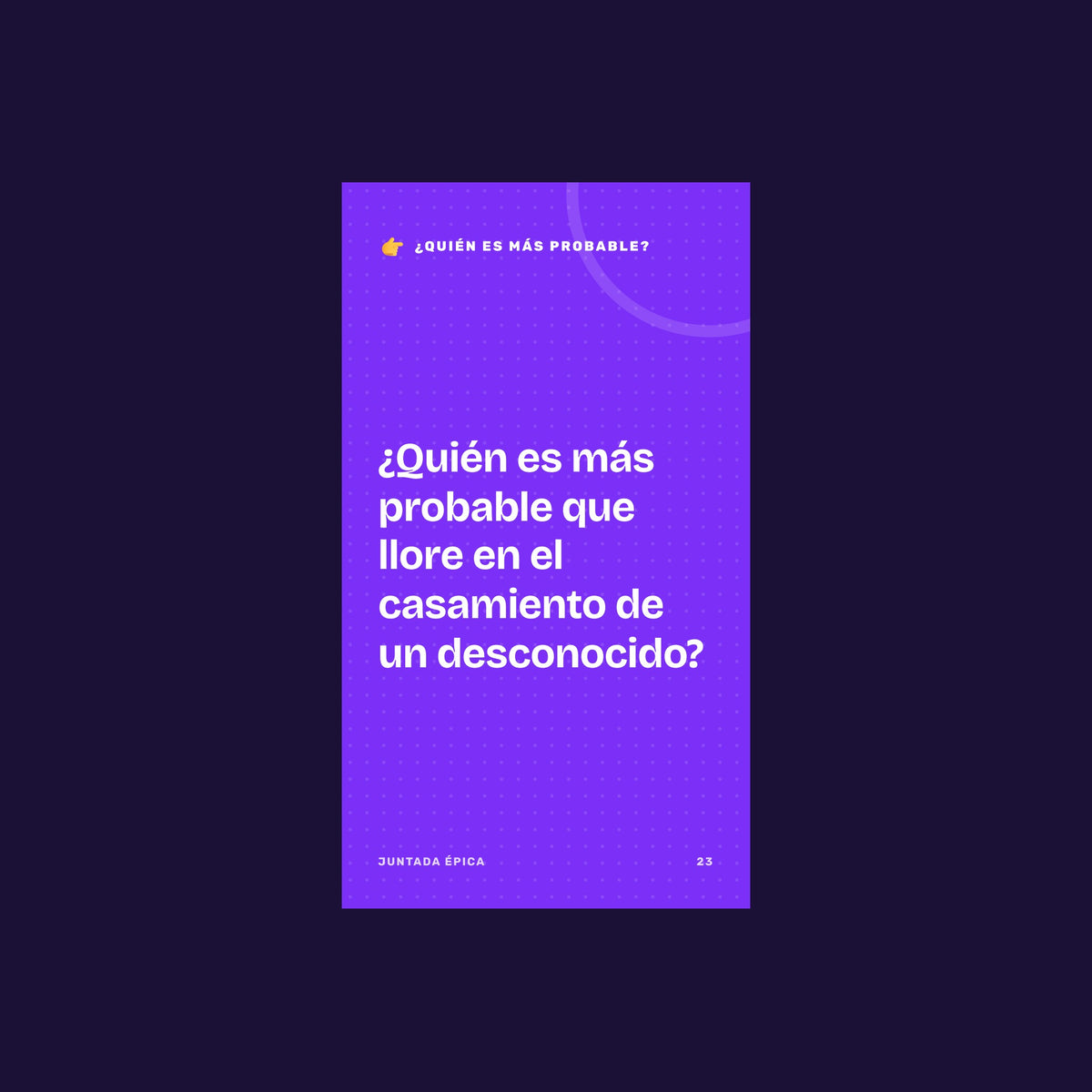Juegos para la previa: mazo de 153 cartas