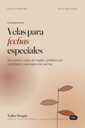 Velas para fechas especiales: souvenirs, cajas y pedidos por cantidad