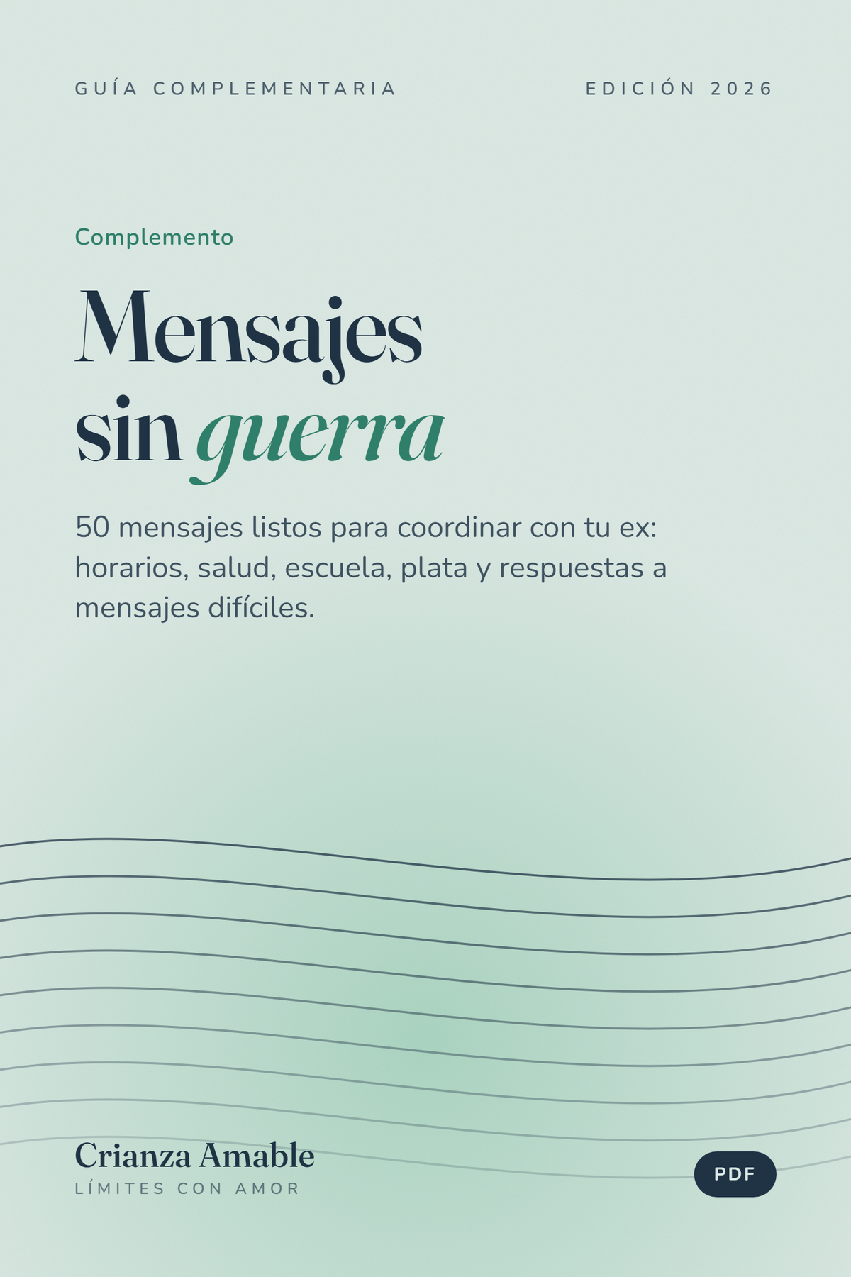 Mensajes sin guerra